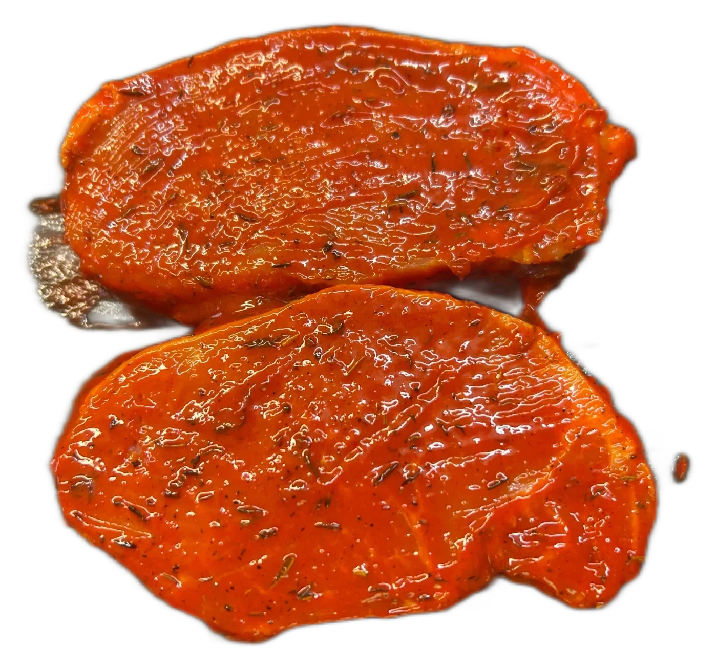 Schweins Zimmerli mit Honig-Cognac – mariniert aus der Metzgerei Tschumi in Röschenz